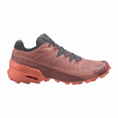 Női Salomon SPEEDCROSS 5 Terepfutó Cipő SA4086519 Sötét Piros